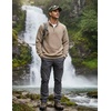 image:imageCOOFANDY Mens Quarter Zip Pullover Sweatshirts 14 Zip Long Sleeve SweaterDark Khaki
