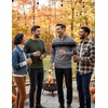 image:imageCOOFANDY Mens Quarter Zip Up Sweaters Slim Fit Lightweight Mock PulloverBlack  Heather Grey