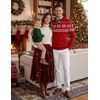 image:imageCOOFANDY Mens Quarter Zip Up Sweaters Slim Fit Lightweight Mock PulloverChristmas Red