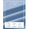 image:imageCOOFANDY Mens Short Sleeve Mock Neck Sweater Casual Slim Fit Basic TopsLight Blue
