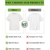 image:imageCOOFANDY Mens Short Sleeve Mock Neck Sweater Casual Slim Fit Basic TopsWhite