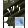 image:imageCOOFANDY Mens Stretch Golf Shorts 7 Lightweight Casual Hiking ShortsArmy Green