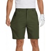 image:imageCOOFANDY Mens Stretch Golf Shorts 7 Lightweight Casual Hiking ShortsArmy Green