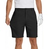 image:imageCOOFANDY Mens Stretch Golf Shorts 7 Lightweight Casual Hiking ShortsBlack