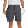 image:imageCOOFANDY Mens Stretch Golf Shorts 7 Lightweight Casual Hiking ShortsDark Grey
