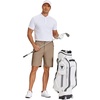 image:imageCOOFANDY Mens Stretch Golf Shorts 7 Lightweight Casual Hiking ShortsKhaki