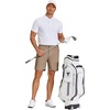 image:imageCOOFANDY Mens Stretch Golf Shorts 7 Lightweight Casual Hiking ShortsKhaki