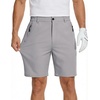 image:imageCOOFANDY Mens Stretch Golf Shorts 7 Lightweight Casual Hiking ShortsLight Grey
