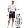 image:imageCOOFANDY Mens Stretch Golf Shorts 7 Lightweight Casual Hiking ShortsNavy Blue