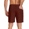 image:imageCOOFANDY Mens Stretch Golf Shorts 7 Lightweight Casual Hiking ShortsWine Red