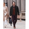 image:imageCOOFANDY Mens Suede Jacket Casual Stylish Leather Bomber Jacket LightweightBlack