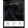 image:imageCOOFANDY Mens Sweater Vest Wool Blended Casual Sleeveless Knit PulloverAblack