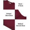 image:imageCOOFANDY Mens Sweater Vest Wool Blended Casual Sleeveless Knit PulloverBurgundy