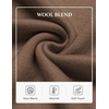 image:imageCOOFANDY Mens Sweater Vest Wool Blended Casual Sleeveless Knit PulloverLight Brown