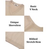 image:imageCOOFANDY Mens Sweater Vest Wool Blended Casual Sleeveless Knit PulloverOatmeal