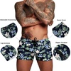 image:imageCOOFANDY Mens Swim Trunk Quick Dry Swimwear Mesh Lining Bathing SuitBlue Floral Print