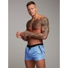 image:imageCOOFANDY Mens Swim Trunk Quick Dry Swimwear Mesh Lining Bathing SuitBlue and Black