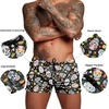 image:imageCOOFANDY Mens Swim Trunk Quick Dry Swimwear Mesh Lining Bathing SuitColorful Skull