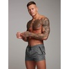 image:imageCOOFANDY Mens Swim Trunk Quick Dry Swimwear Mesh Lining Bathing SuitDark Grey