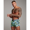 image:imageCOOFANDY Mens Swim Trunk Quick Dry Swimwear Mesh Lining Bathing SuitGreen Monstera