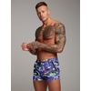 image:imageCOOFANDY Mens Swim Trunk Quick Dry Swimwear Mesh Lining Bathing SuitNavy Blue Graffiti