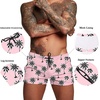 image:imageCOOFANDY Mens Swim Trunk Quick Dry Swimwear Mesh Lining Bathing SuitPink Palm Tree