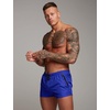 image:imageCOOFANDY Mens Swim Trunk Quick Dry Swimwear Mesh Lining Bathing SuitSky Blue