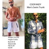 image:imageCOOFANDY Mens Swim Trunk Quick Dry Swimwear Mesh Lining Bathing SuitWhite