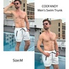 image:imageCOOFANDY Mens Swim Trunk Quick Dry Swimwear Mesh Lining Bathing SuitWhite