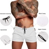 image:imageCOOFANDY Mens Swim Trunk Quick Dry Swimwear Mesh Lining Bathing SuitWhite