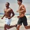 image:imageCOOFANDY Mens Swim Trunks Quick Dry Board Shorts Swimwear Bathing SuitP Blue Stripe