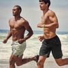 image:imageCOOFANDY Mens Swim Trunks Quick Dry Board Shorts Swimwear Bathing SuitP Green Plam Leaf