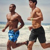 image:imageCOOFANDY Mens Swim Trunks Quick Dry Board Shorts Swimwear Bathing SuitP Palm Tree Blue