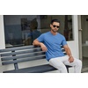 image:imageCOOFANDY Mens T Shirts Short Sleeve Classic V Neck Casual Summer Basic TeeBlue