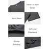 image:imageCOOFANDY Mens T Shirts Short Sleeve Classic V Neck Casual Summer Basic TeeDark Grey