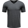 image:imageCOOFANDY Mens T Shirts Short Sleeve Classic V Neck Casual Summer Basic TeeDark Grey