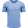 image:imageCOOFANDY Mens T Shirts Short Sleeve Classic V Neck Casual Summer Basic TeeLight Blue