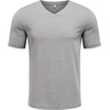image:imageCOOFANDY Mens T Shirts Short Sleeve Classic V Neck Casual Summer Basic TeeLight Grey