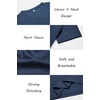 image:imageCOOFANDY Mens T Shirts Short Sleeve Classic V Neck Casual Summer Basic TeeNavy Blue