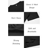 image:imageCOOFANDY Mens T Shirts Short Sleeve Classic V Neck Casual Summer Basic TeeYblackBlackBlack3 Pack