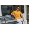 image:imageCOOFANDY Mens T Shirts Short Sleeve Classic V Neck Casual Summer Basic TeeYellow