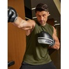 image:imageCOOFANDY Mens Workout Tank Tops Cotton 3 Pack Soft Gym Muscle Shirt Sleeveless Classic T ShirtsArmy Green