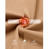 image:imageCOOFANDY Mens Zip Up Fleece Lined Sweatshirts Lightweight Sweater JacketsCamel