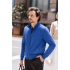 image:imageCOOFANDY Mens Zip Up Sweatshirt Quilted Fall Sweater Jackets Casual StylishRoyal Blue