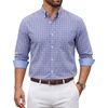 Sky Blue White Plaid