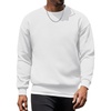 image:imageCOOFANDY Mens Fleece Pullover Crewneck Sweatshirts Soft Casual Long Sleeves Sweatshirt Crew Neck Pullover SweaterWhite