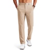 image:imageCOOFANDY Mens Golf Pants ClassicFit 303234 Work Dress TrousersKhaki
