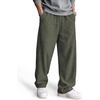 image:imageCOOFANDY Mens Lightweight Corduroy Pants Relaxed Drawstring SweatpantsArmy Green