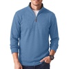 image:imageCOOFANDY Mens Quarter Zip Pullover Fleece Lightweight Mock Neck SweatshirtBlue