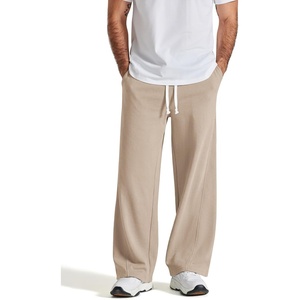 image:imageCOOFANDY Baggy Sweatpants Men Wide Leg Cotton Joggers for Men with PocketsKhaki